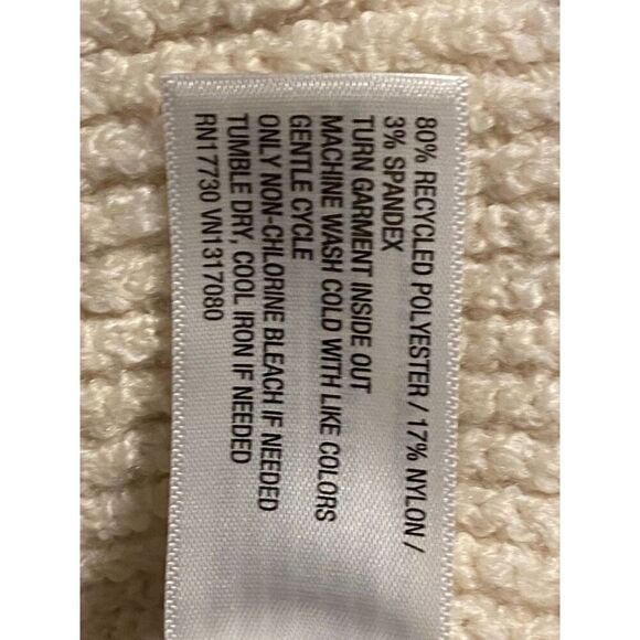 Wild Fable Target Off White Turtleneck Cropped Sweater Women's Sz S NWT New - Picture 14 of 16